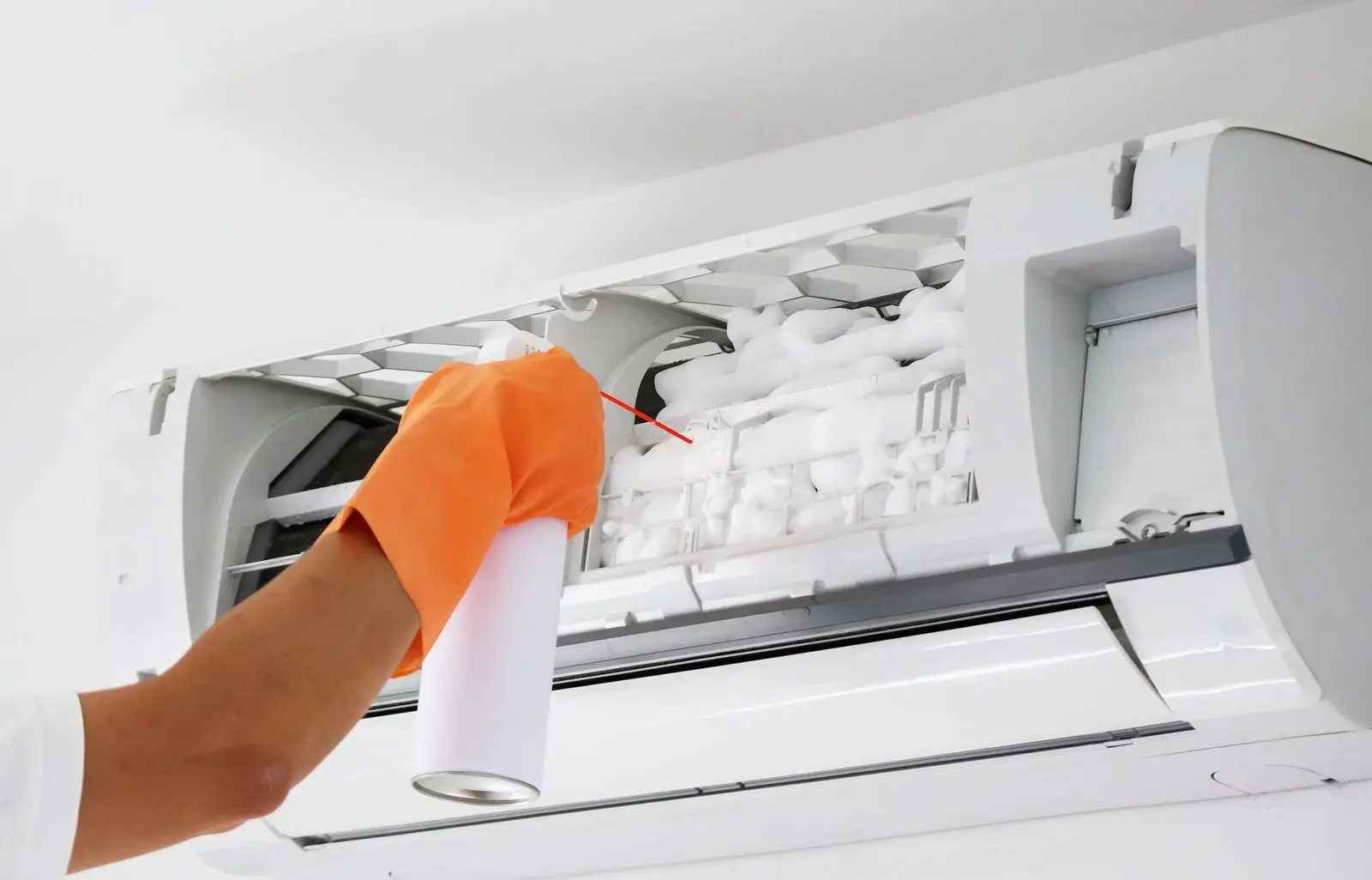 AC Power Jet Foam Cleaning